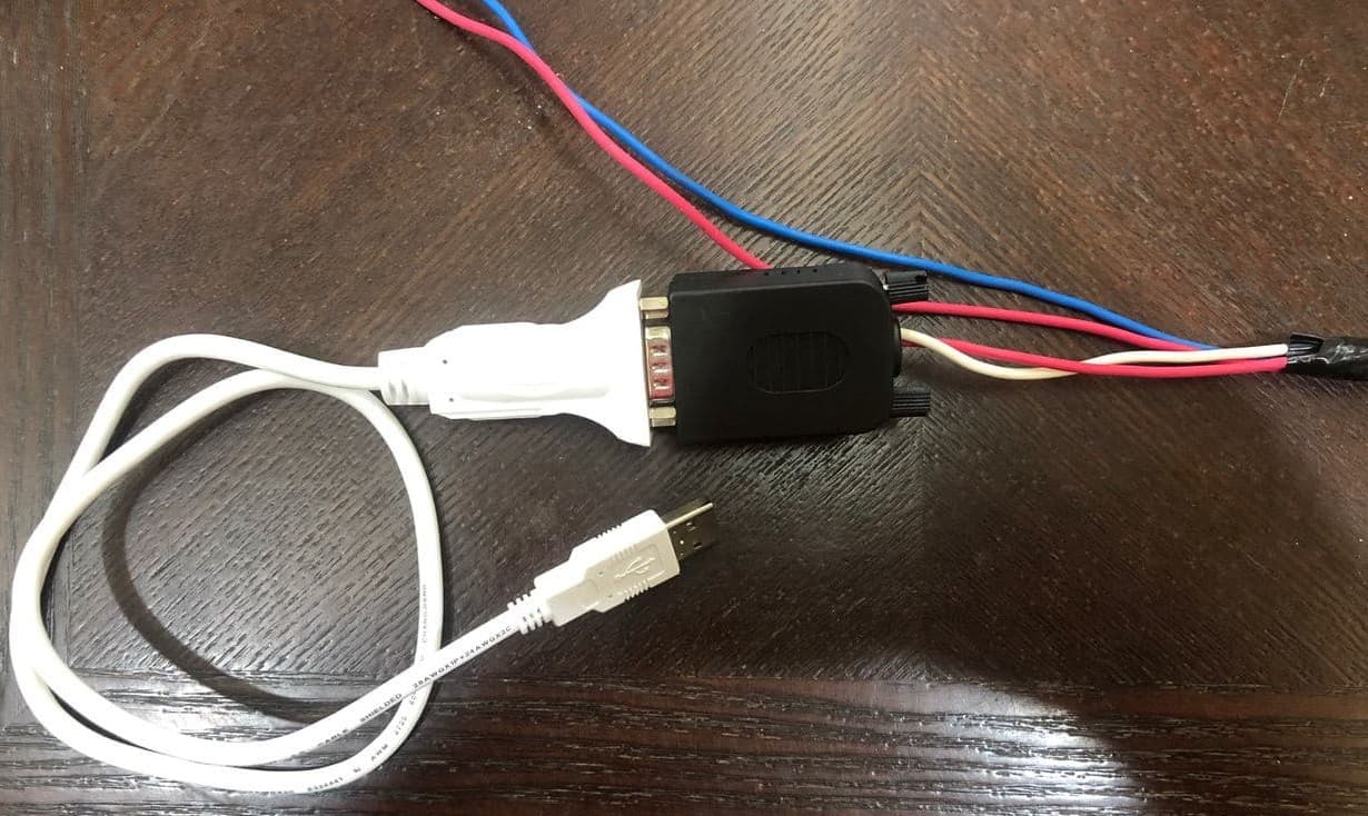 Final wiring result