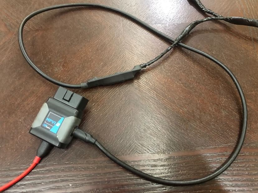 Pro Link wiring, black to brown
